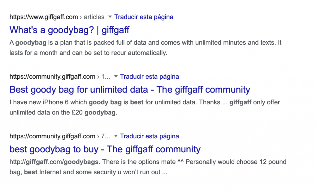 GiffGaff Community driven valuable organic traffic and saving customer service costs